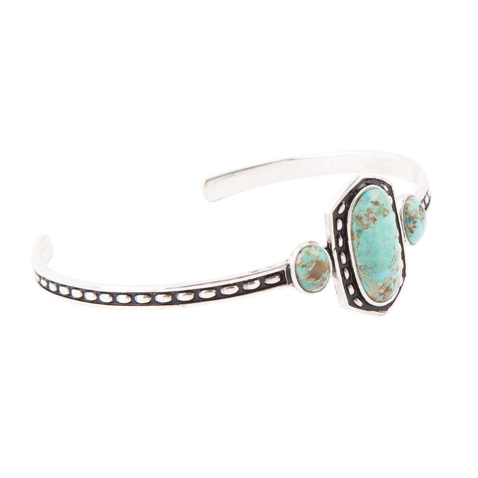 Timeless Cuff Lapis and Turquoise