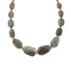 Bold Labradorite Statement Necklace