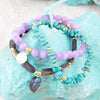 Aruba Purple Jade Bracelet Set - Barse Jewelry