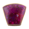 Athena Purple Turquoise Statement Golden Ring - Barse Jewelry