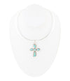 Cross Pendant and Sterling Silver Necklace - Barse Jewelry