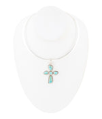 Cross Pendant and Sterling Silver Necklace - Barse Jewelry