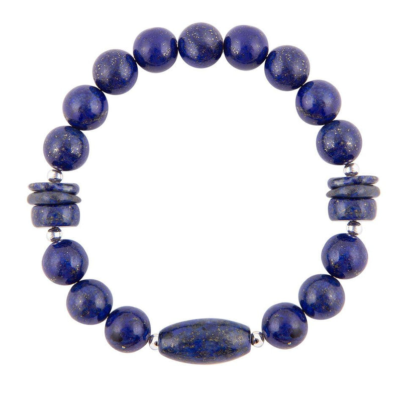 Deep Blue Lapis Bracelet - Barse Jewelry