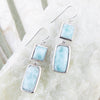 Drops of Blue Larimar Sterling Silver Earrings - Barse Jewelry