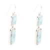 Drops of Blue Larimar Sterling Silver Earrings - Barse Jewelry