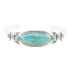 Emile Blue Turquoise Sterling Silver Cuff Bracelets - Barse Jewelry