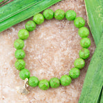 Gingko Green Bracelet - Barse Jewelry