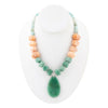 Green Aventurine Bold Pendant Necklaces - Barse Jewelry