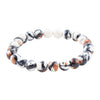 Jasper Black and White Stretch Bracelet - Barse Jewelry