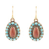 Little Sedona Turquoise and Goldstone Earrings - Barse Jewelry