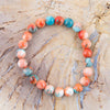 Multicolor Ocean Jade Stretch Bracelet - Barse Jewelry