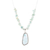 Natural Wonders Blue Larimar and Sterling Silver Necklace - Barse Jewelry