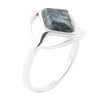 North Star Green Seraphinite and Sterling Silver Ring - Barse Jewelry