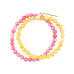 Pastel Jades Stone Bracelet Set - Barse Jewelry