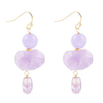 Periwinkle Amethyst Drop Earrings - Barse Jewelry