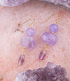 Periwinkle Amethyst Drop Earrings - Barse Jewelry