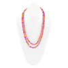 Pink Agate Knotted Necklace - Barse Jewelry