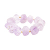 Purple Periwinkle Amethyst Chunky Stretch Bracelet - Barse Jewelry