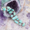 Refined Blue Turquoise Sterling Silver Bracelet - Barse Jewelry