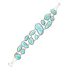 Refined Blue Turquoise Sterling Silver Bracelet - Barse Jewelry