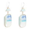 Scenic Blue Larimar and Sterling Silver Drop Earrings - Barse Jewelry