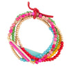 Serape Multi Stone Stretch Bracelet Set - Barse Jewelry