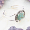 Sterling Silver and Blue Turquoise Cuff Bracelet - Barse Jewelry