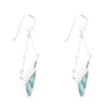 Trapeze Blue Turquoise and Sterling Silver Earrings - Barse Jewelry