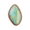 Turquoise Bronze Roped Ring - Barse Jewelry