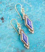 Anemone Lapis Earring - Barse Jewelry