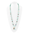 Baja Amazonite and Abalone Long Necklace - Barse Jewelry