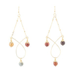 Cheyenne Agate Chandelier Earrings - Barse Jewelry