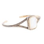 Credence Mother of Pearl Cuff Bracelet - Barse Jewelry