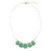 Dani Aventurine and Pearl Necklace - Barse Jewelry