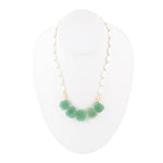 Dani Aventurine and Pearl Necklace - Barse Jewelry