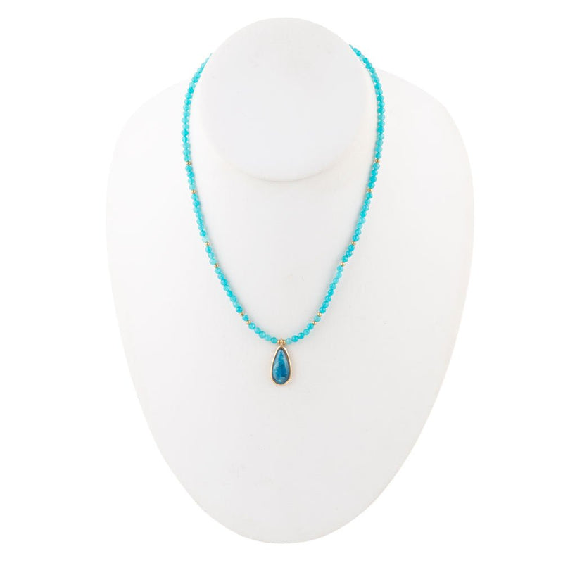 Delicately Apatite Necklace - Barse Jewelry