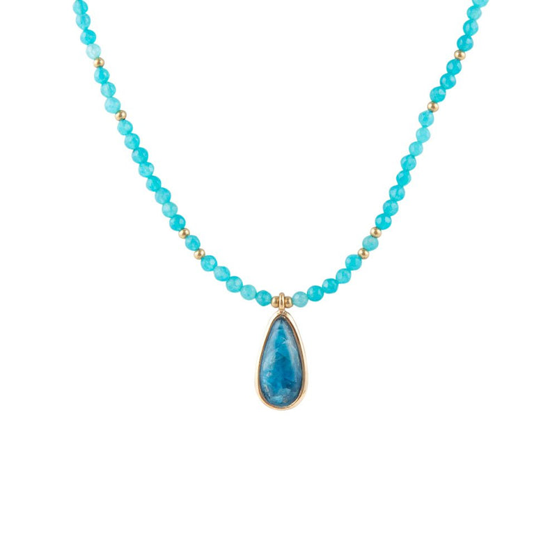 Delicately Apatite Necklace - Barse Jewelry