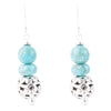 Durango Turquoise Sterling Silver Drop Earrings - Barse Jewelry