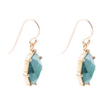 Lukcy 7's Earrings - Malachite - Barse Jewelry