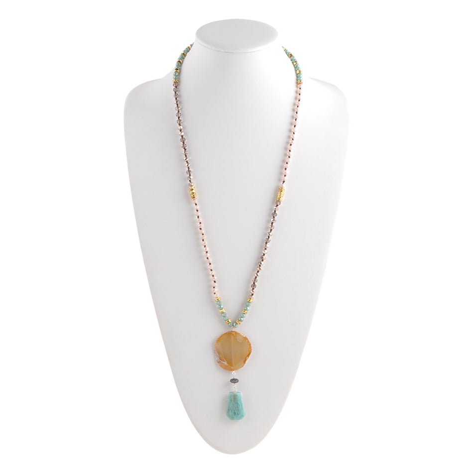 Minty Shine Necklace – Barse Jewelry