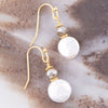 Noche Pearl Drop Earrings - Barse Jewelry