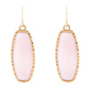 Odyssey Long Pink Opal and Bronze Earrings - Barse Jewelry