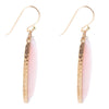 Odyssey Long Pink Opal and Bronze Earrings - Barse Jewelry