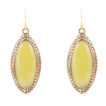 Palios Green Jade Drop Earrings - Barse Jewelry