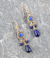 Phantom Lapis and Bronze Earrings - Barse Jewelry