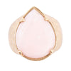 Pink Opal Teardrop Ring - Barse Jewelry