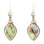 Rainbow Jasper Drop Earrings - Barse Jewelry