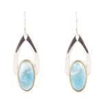 Shine Bright Larimar Earrings - Barse Jewelry