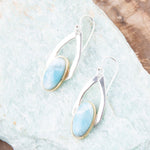 Shine Bright Larimar Earrings - Barse Jewelry