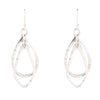 Swirled Sterling Silver Drop Earrings - Barse Jewelry